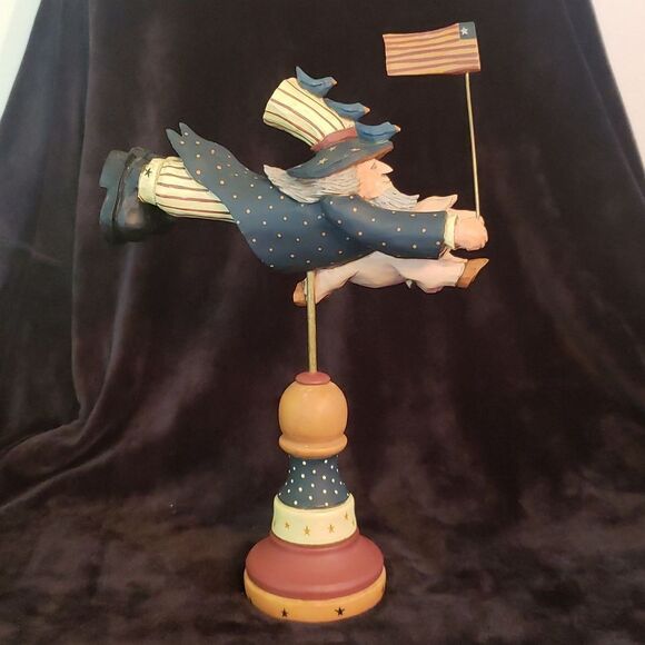 Vintage 1998 Williraye Studio Uncle Sam w/ Flying Pig WW1307 - Original Box - Picture 3 of 9